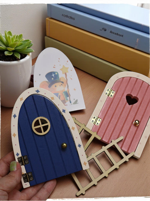 Fairy Cottage Wooden Miniature Door