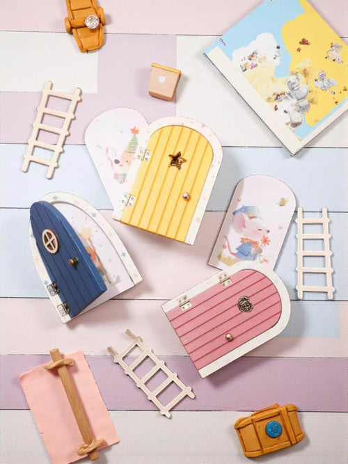 Fairy Cottage Wooden Miniature Door